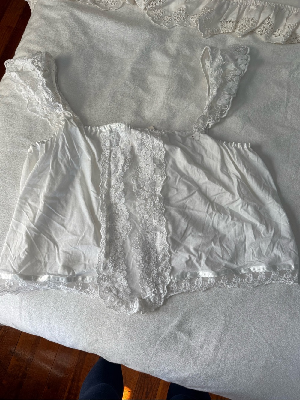 Anthropologie white blouse